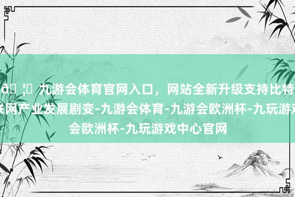 🦄九游会体育官网入口，网站全新升级支持比特币了解互联网产业发展剧变-九游会体育-九游会欧洲杯-九玩游戏中心官网