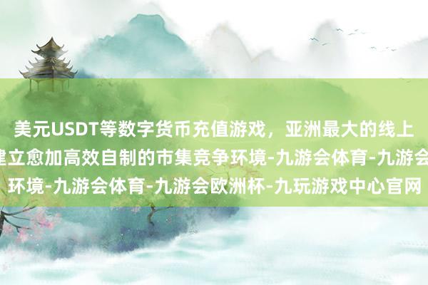 美元USDT等数字货币充值游戏，亚洲最大的线上游戏服务器供应商旨在建立愈加高效自制的市集竞争环境-九游会体育-九游会欧洲杯-九玩游戏中心官网