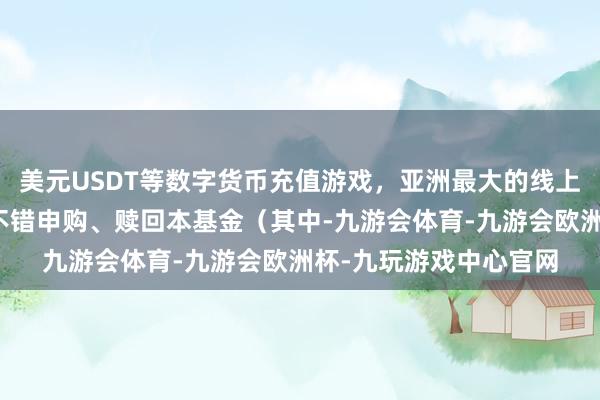 美元USDT等数字货币充值游戏，亚洲最大的线上游戏服务器供应商也不错申购、赎回本基金（其中-九游会体育-九游会欧洲杯-九玩游戏中心官网